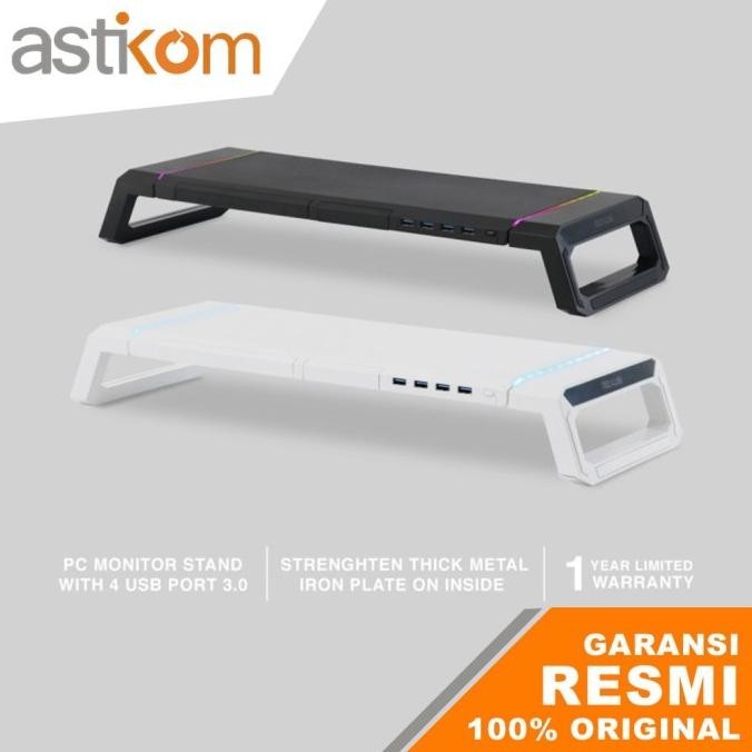 Monitor Stand Rexus Trant Fp03 Rgb Usb 3.0 Monitor Stand Rgb Co