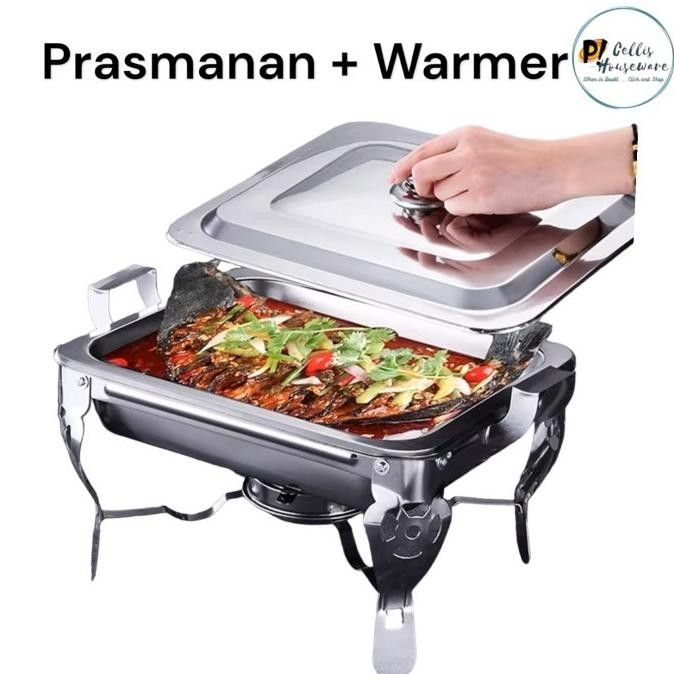 Prasmanan Warmer Square Pan