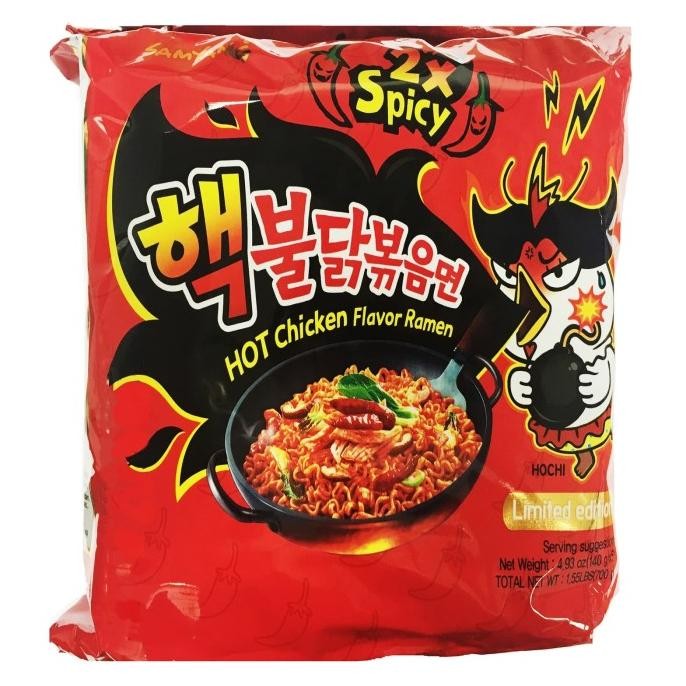 

Bisa Grab! Samyang Hot Chicken Instant Ramen - Stew Type/2X Spicy (5Pcs)