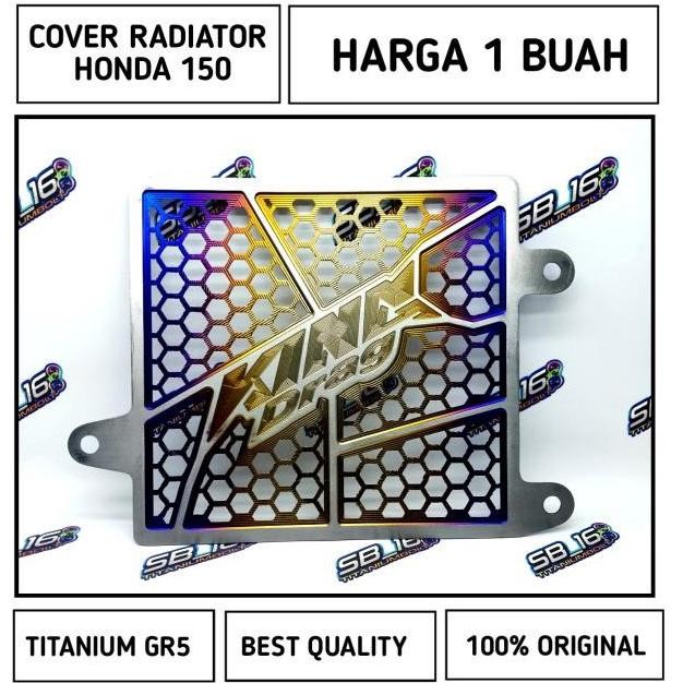 COVER RADIATOR VARIO/PCX/ADV 150 TITANIUM HEMAT