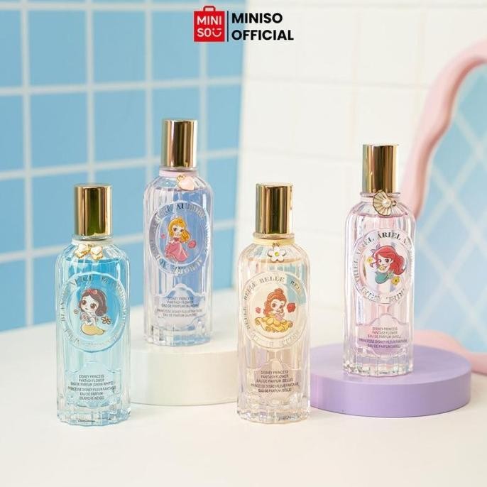 Jual Murah Miniso X Disney Princess Parfum Wanita Edp Perfum Fantasy Flower Eau De Parfum 60Ml Terla
