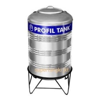 Miliki Tangki Air Profil Tank Stainless Ps 2500 + Kaki ( 2080 Liter)