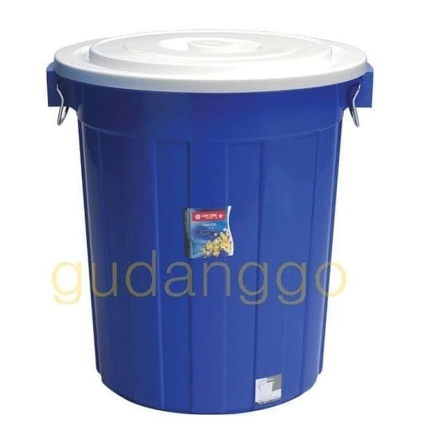 Murah Lion Star Ember Tutup Besar 80 Liter Lt Tong Sampah Air Beras