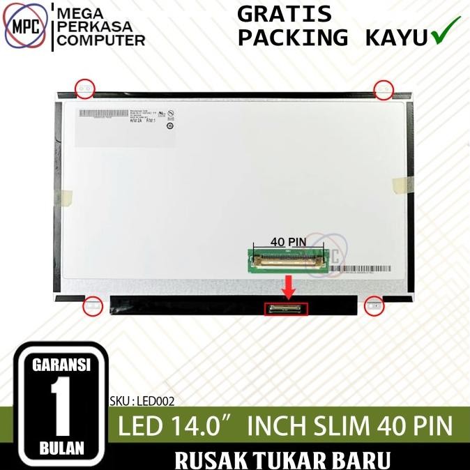 Terbaru Lcd Led 14.0 Acer Aspire V5-431 V5-431G V5-471 V5-471G