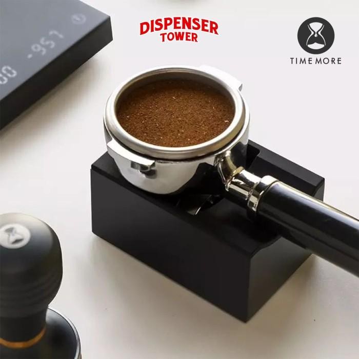 Timemore Magic Cube Portafilter Holder Tamping / Dudukan Tamping Original Dan Terpercaya