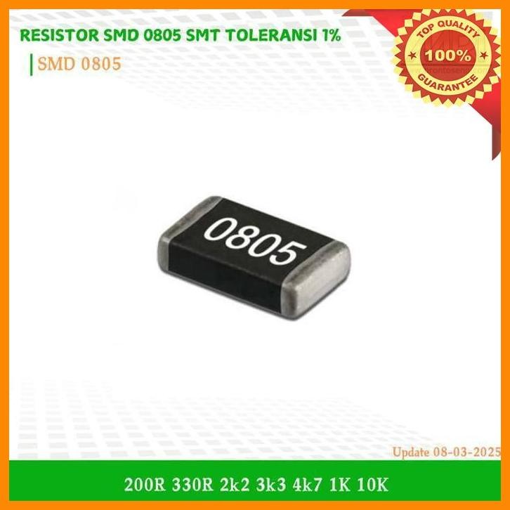 [MRI] RESISTOR SMD 0805 0R 0 OHM TOLERANSI 1%