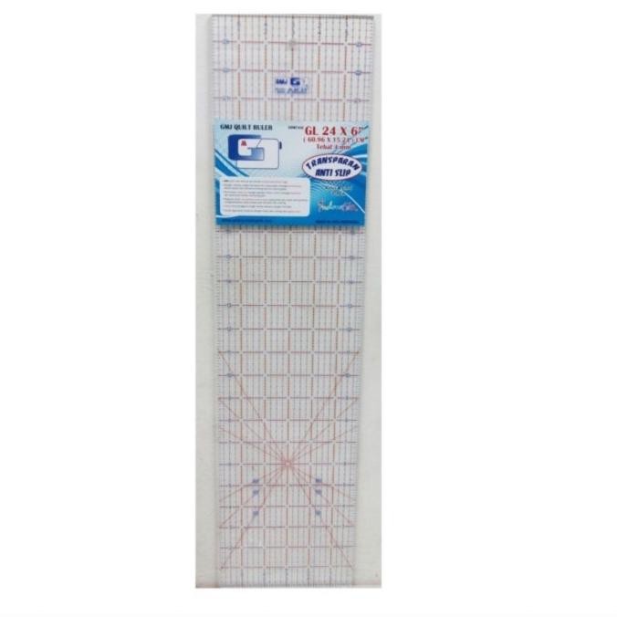 

Bisa Gosend! Gmj Ruler Quilting Uk 6X24 Inchi