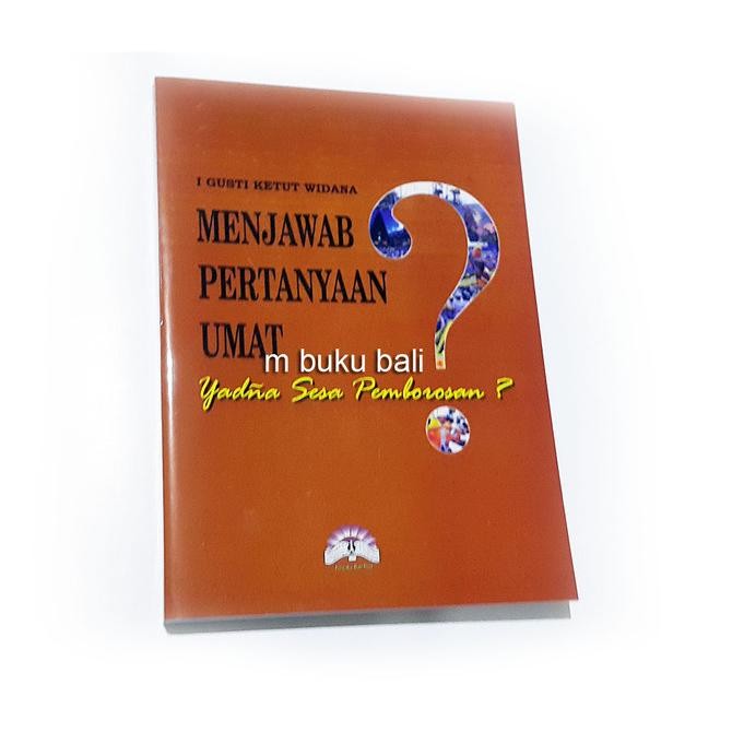 @#@#@#] Menjawab Pertanyaan Umat - buku bali hindu