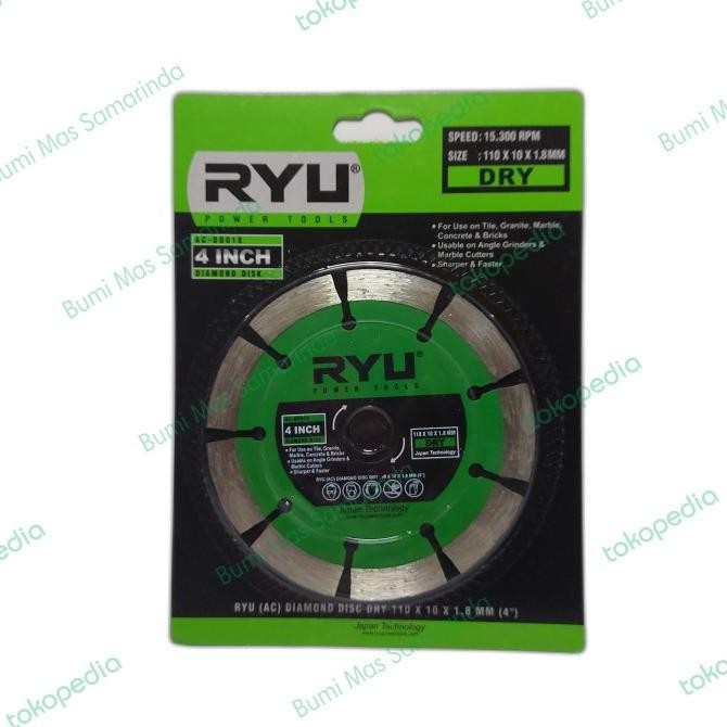 #@#@#@#@] RYU MATA POTONG KERAMIK / DIAMOND DISC RYU AC-DD018 (DRY)