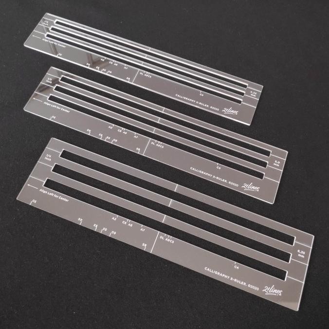 

Terlaris! Calligraphy X Ruler / Penggaris Kaligrafi X Ruler - 21Lines