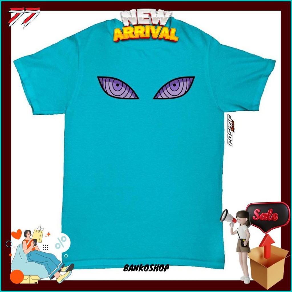 Baju Kaos Mata Ungu Naruto Variasi Truk Bus Viral Positif Mech Cod