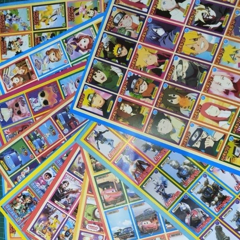 

gd-324 GAMBAR KWARTET JUMBO 1RENCENG 10LEMBAR ISI 320 pcs KARTU Berkualitas