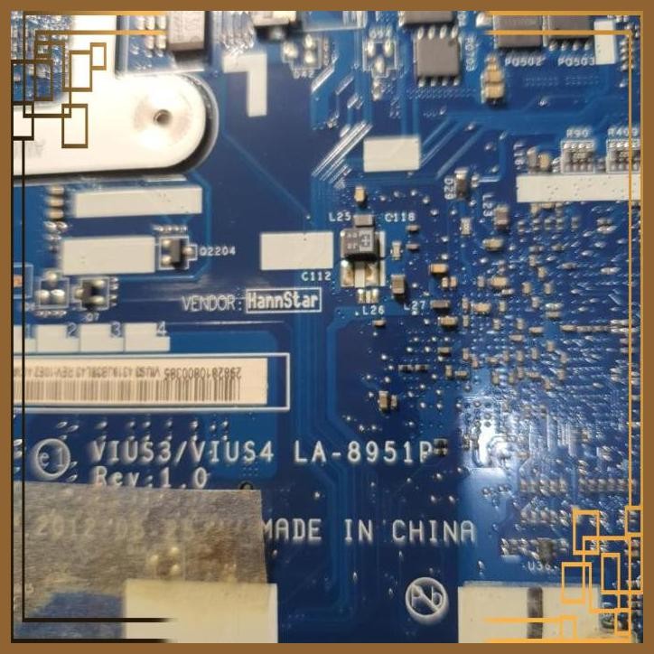 [SPT] MOTHERBOARD LENOVO IDEAPAD S300 INTEL R CELERON R CPU 887