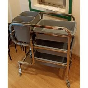 Troli Piring Kotor / Troli Restoran / Dish Collect Trolley New Stok