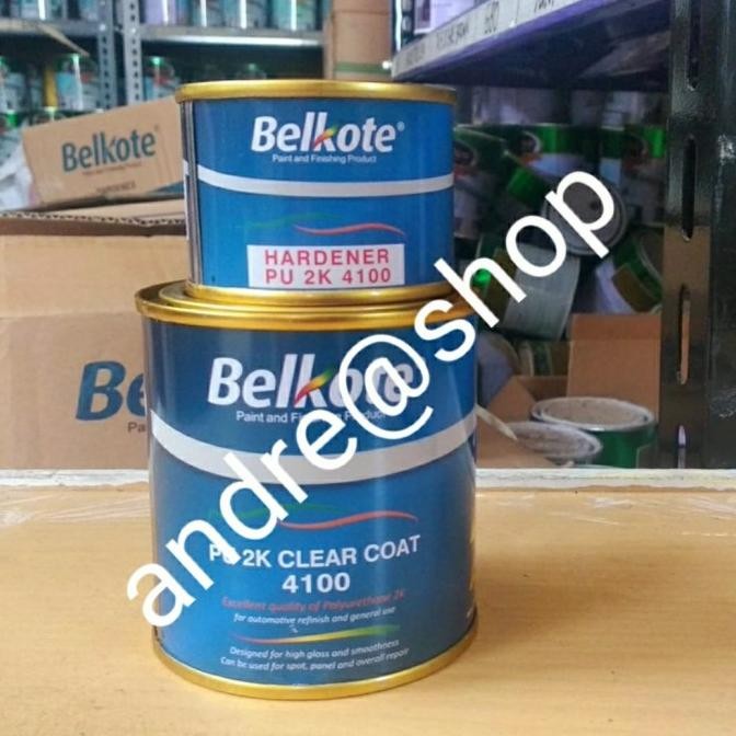 Pernis Vernis Belkote 4100 Clear gloss murah