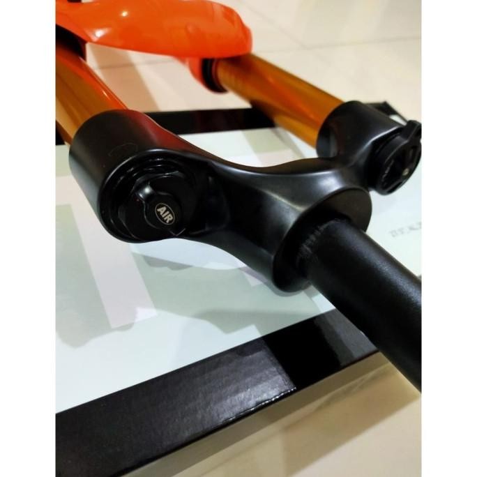 Garpu angin SYTE air fork with lock preload travel 120 sepeda MTB 27.5 murah