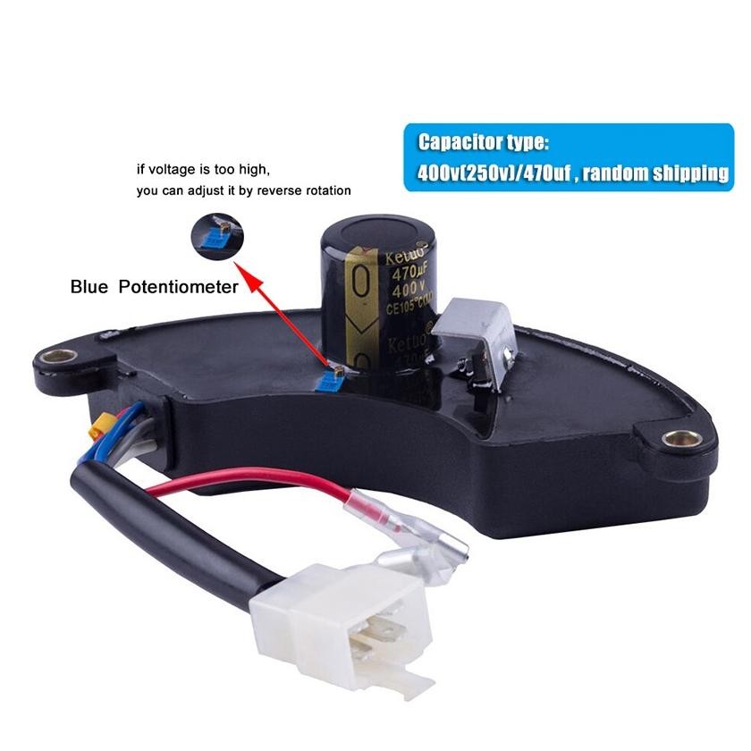 Premium Avr Kotak Genset 2000 - 3000 Watt | Avr Oval Bulan Sabit Genset Generator 5000 - 6500W High 