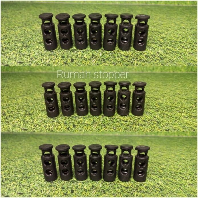 stopper botol kecil hitam isi 200pcs murah