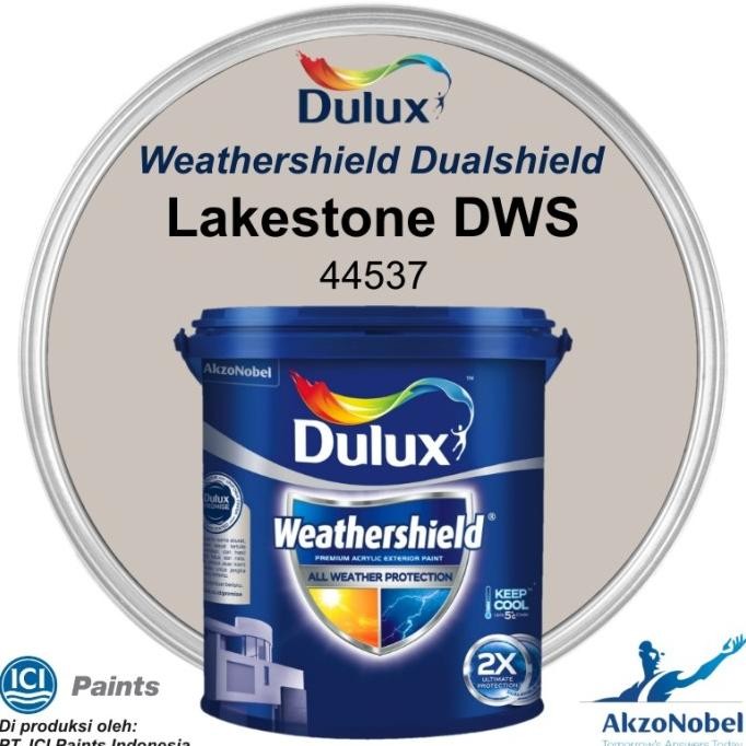 CAT DULUX WEATHERSHIELD 2.5 LT - LAKESTONE DWS 44537 murah