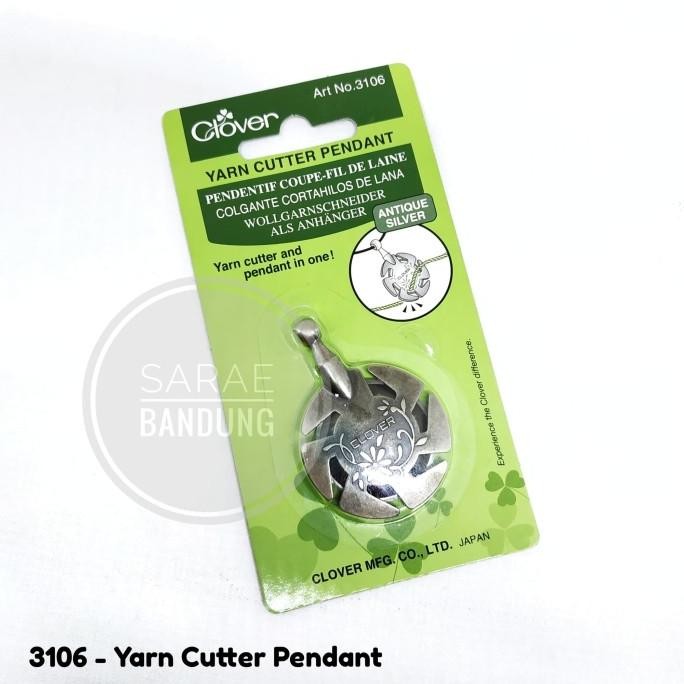 

Clover Yarn Cutter Pendant (Antique Silver) murah