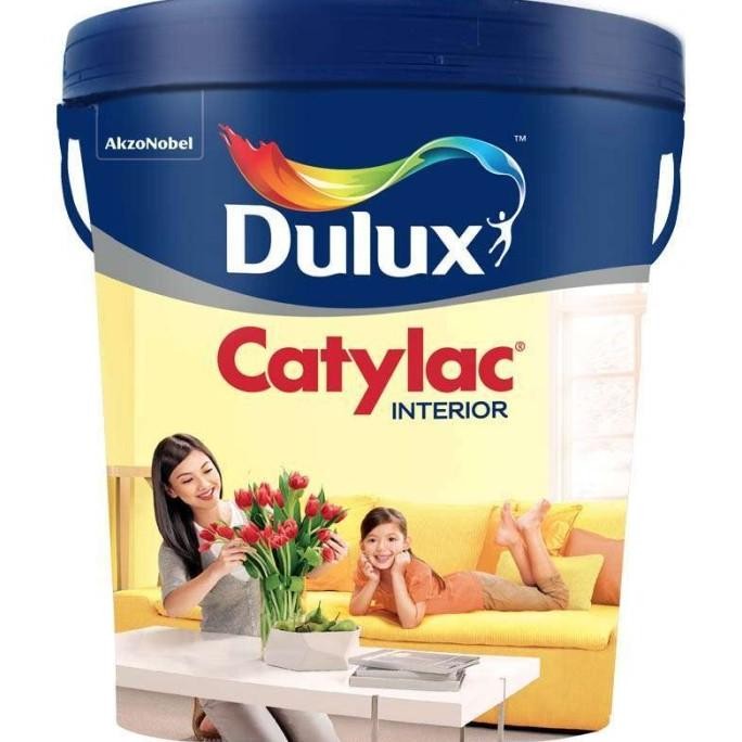CAT DULUX CATYLAC INTERIOR 5 KG - PUTIH BASE T911AV murah