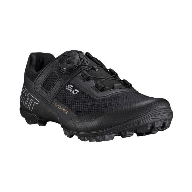 Sale Shoes / Sepatu Leatt Mtb 6.0 Clip Endurance Pro - Black