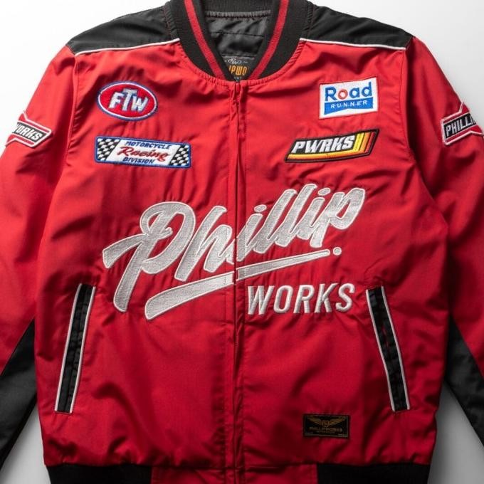 Sale Jacket Bomber Road Runner Racing Outter Jacket Racing Phillipworks