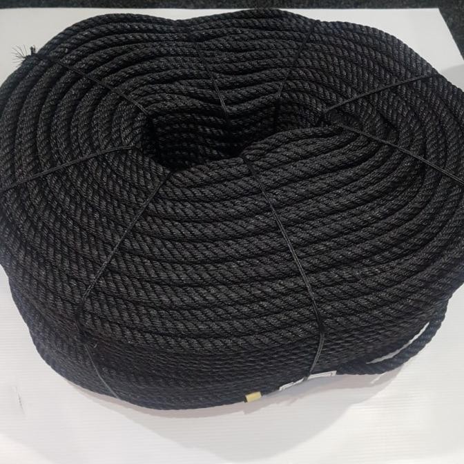 

Tali Tambang Plastik Compas 10Mm, Warna Hitam, Panjang 100 Meter New Stok