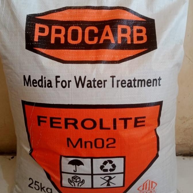 Ferolite Mno2 Procarb / Media Filter Air Ferolite New Stok