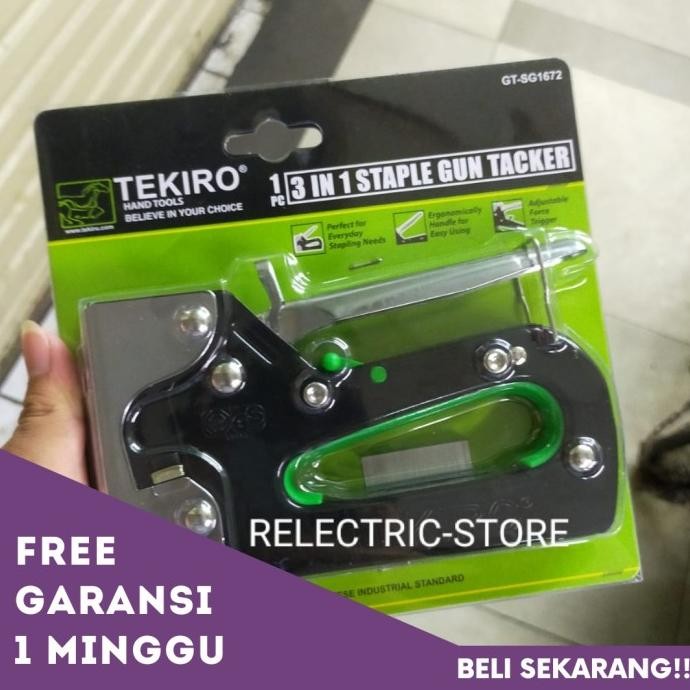 Staples tembak 3 in 1 / steples tembak 3 in 1 / 6-14mm