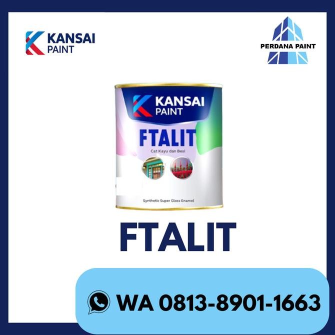 Diskon Cat Ftalit 20 Kg - Cat Minyak Untuk Kayu / Besi (Warna Standard)
