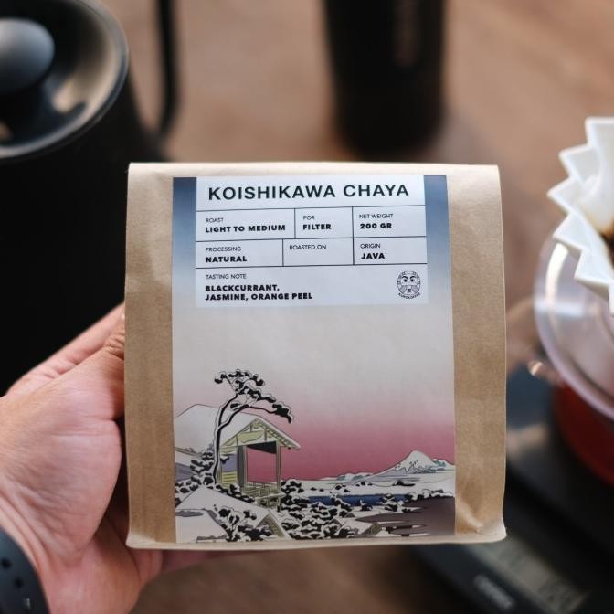 

Koishikawa Chaya Coffee Beans For Filter 200 Gr / Biji Kopi