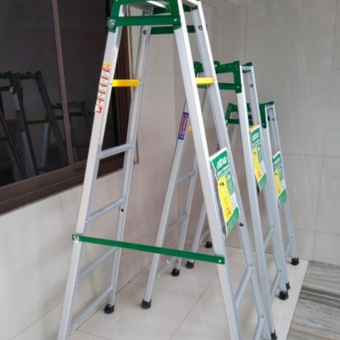 Tangga Alumunium Lipat 1.75 New Stok