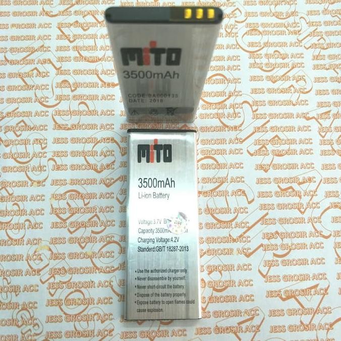 tre-57 Baterai Battery Double power MITO BA-0135 BA000135 A17 Fantasy X Sale