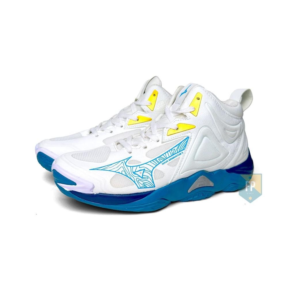 Jh85 Sepatu Mizuno Volly Ball Momentum 3 Mid Pria Dan Wanita Tersedia Ukuran 36 - 44