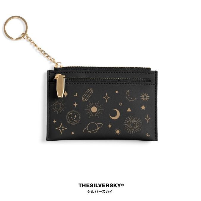 

Thesilversky Card Holder Magical Sun Moon | Dompet Kartu Wanita Premium
