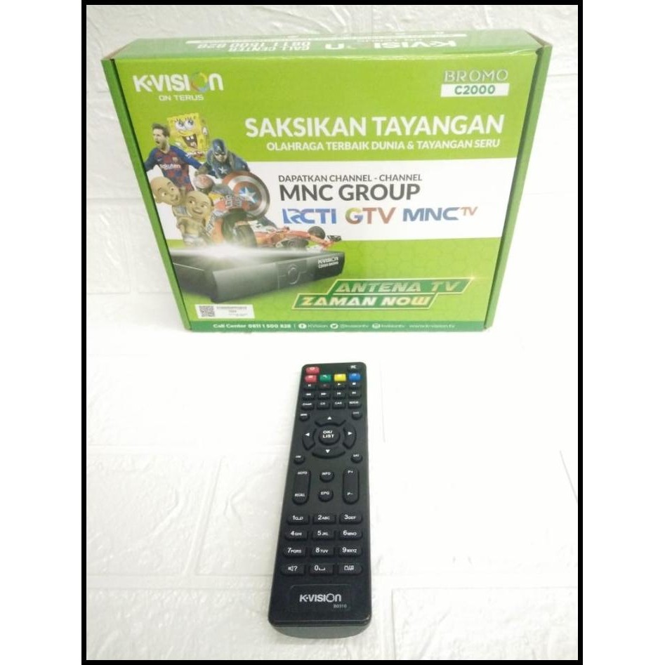 Remote Decoder K-Vision K2000 Atau C2000 Original