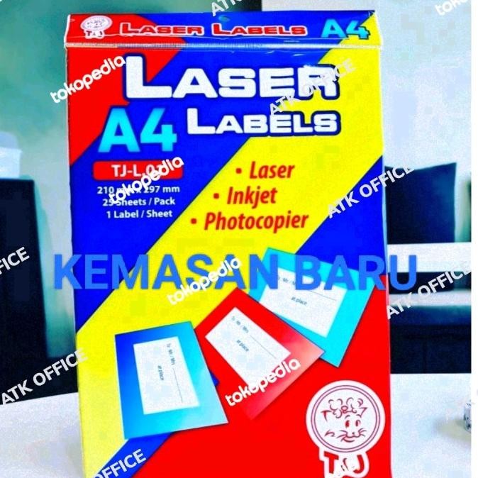 

LASER LABEL T&J / LABEL A4 TOM & JERRY / STIKER LASER LABEL A4 murah