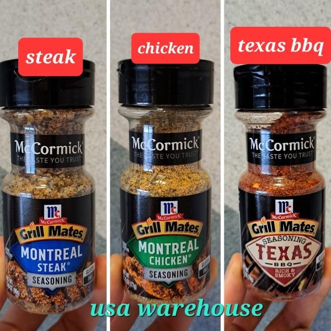 

McCormick Grill Mates Montreal Chicken Steak Seasoning Bumbu Masak murah