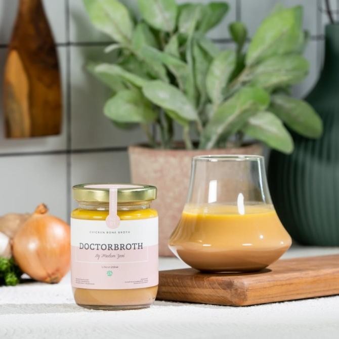 

Doctor Broth - Chicken Bone Broth Premium (Kental) - Kaldu Tulang Ayam murah