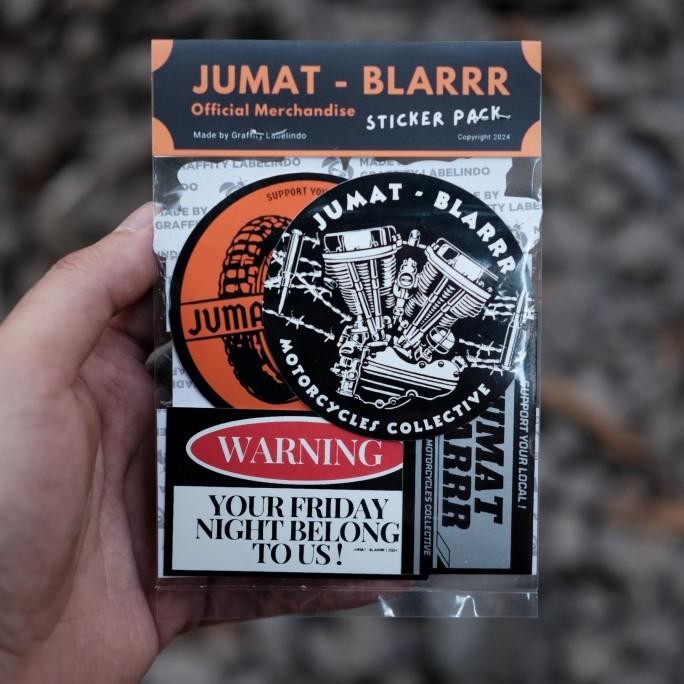

Sticker Pack 2024 JUMAT - BLARRR Official Merchandise murah