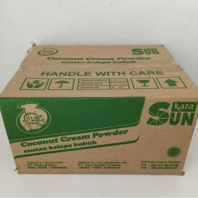 

Sun Kara Santan Kelapa Bubuk 20 gr 1 Dus Karton isi 60 Saset Sachet murah