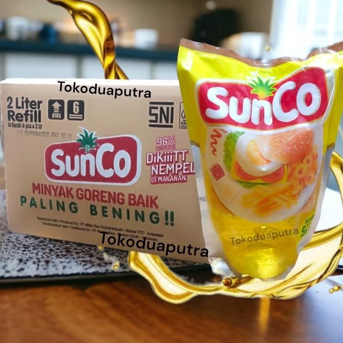 

Minyak Goreng Sunco 2 Liter(1 dus*6 psc) via gojek murah