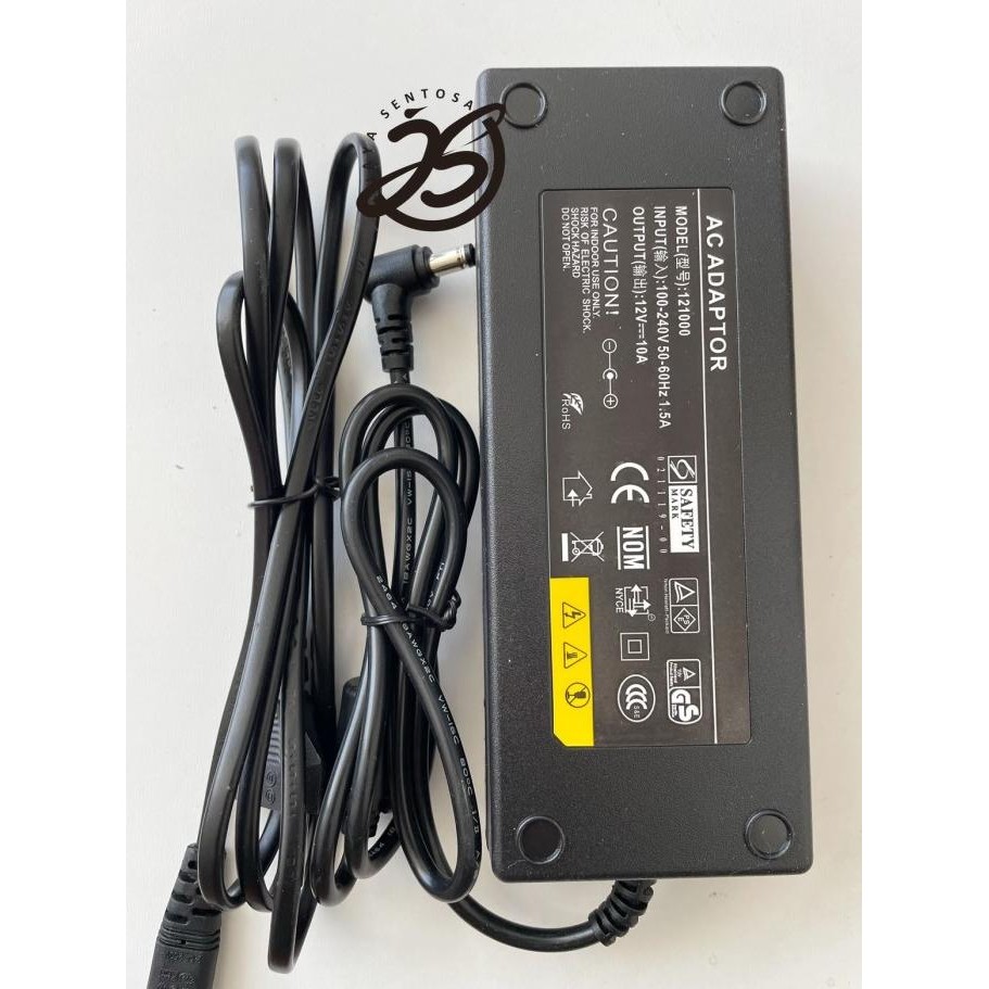 ADAPTOR 12V 10A ADAPTOR 12 V ADAPTOR 12 VOLT 10  JAHIT ADAPTER 10 A