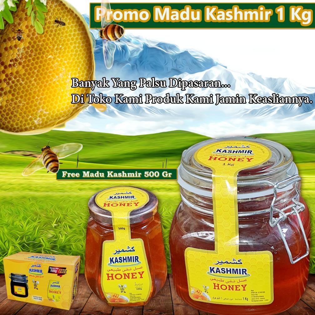 

Madu Natural Kashmir 1 Kg Free 500 Gr