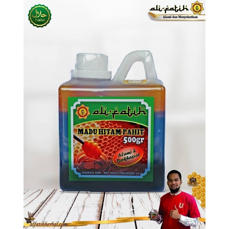 

Madu Hitam Pahit Ali Fatih 500gr / Madu Murni / Madu Asli / Madu Al Fatih