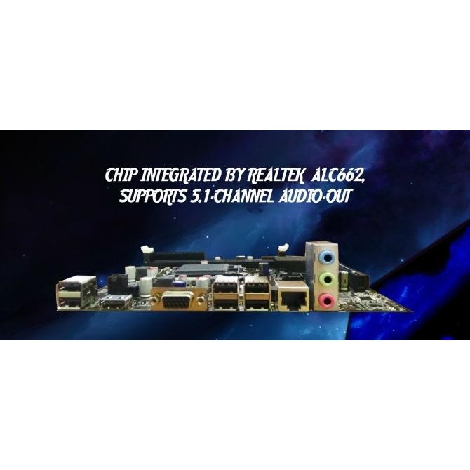 BEBAS ONGKIR - Motherboard VenomRX H61