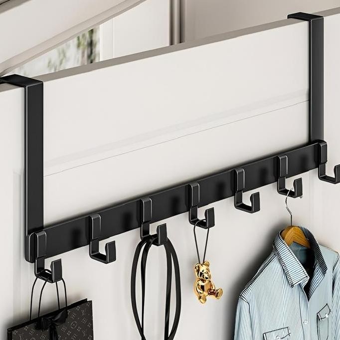 Promo Gantungan Baju Pintu Kamar Tidur Gantungan Aluminium Dapat Disesuaikan Gantungan Rak Dinding K