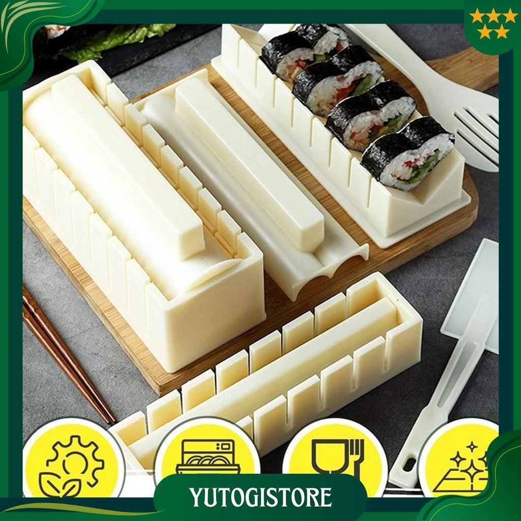 Sushi Cetakan Sushi Gulungan Sushi Cetakan Sushi Roll Sushi Yay Sushi Maker Alat Pembuat Bakso Alat 