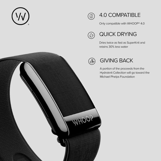 Whoop 4.0 Hydroknit Accessory Wrist Band Fast Drying Promo
